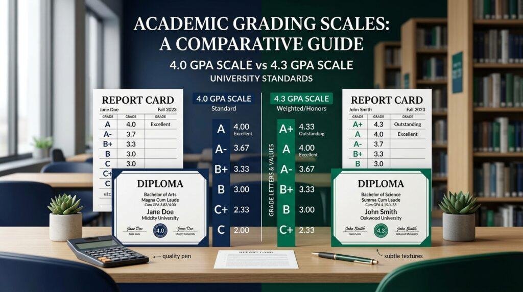 4.0 vs 4.3 GPA scale