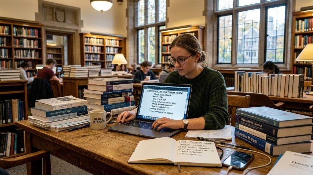 How Long Does It Take to Write a Master's Thesis